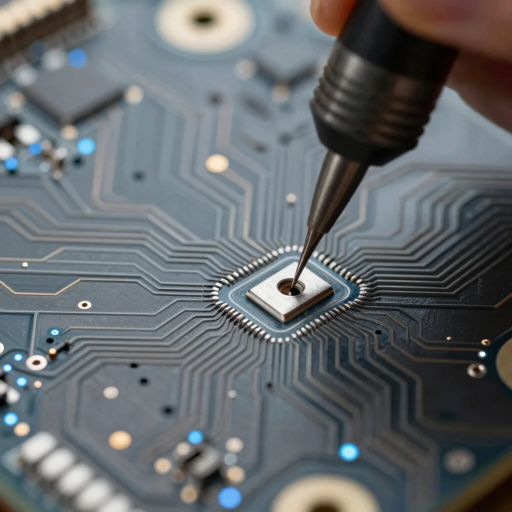 Micro-Soldering Logic Board Repair